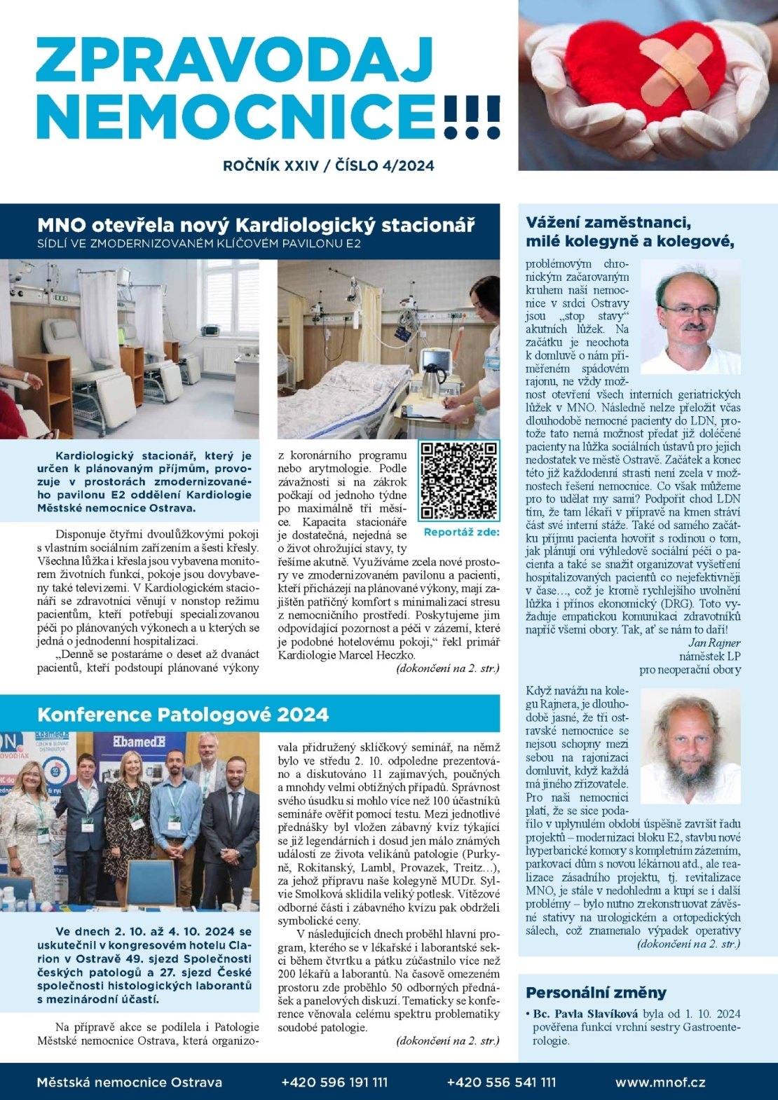 Zpravodaj nemocnice: 4/2024