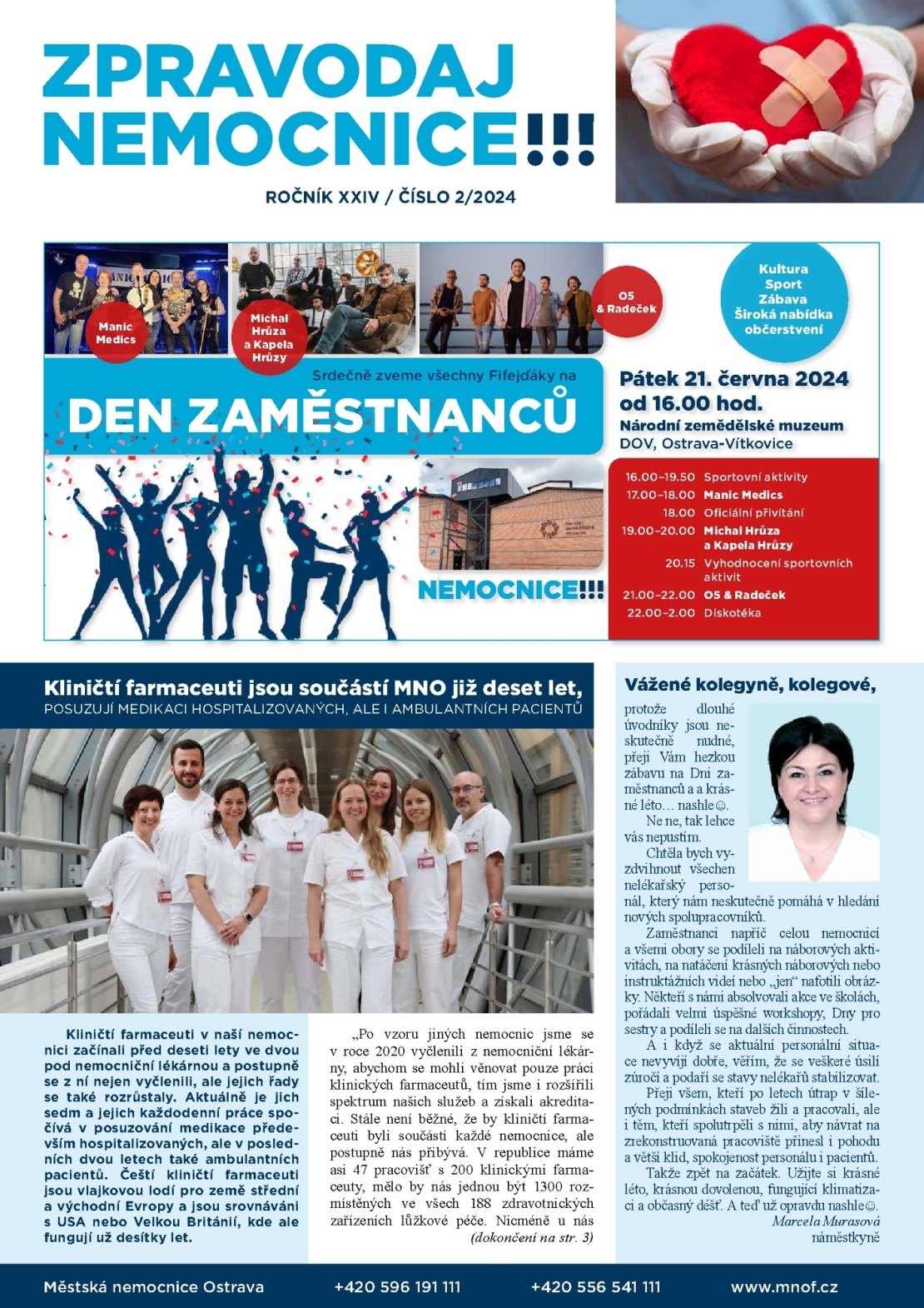 Zpravodaj nemocnice: 2/2024