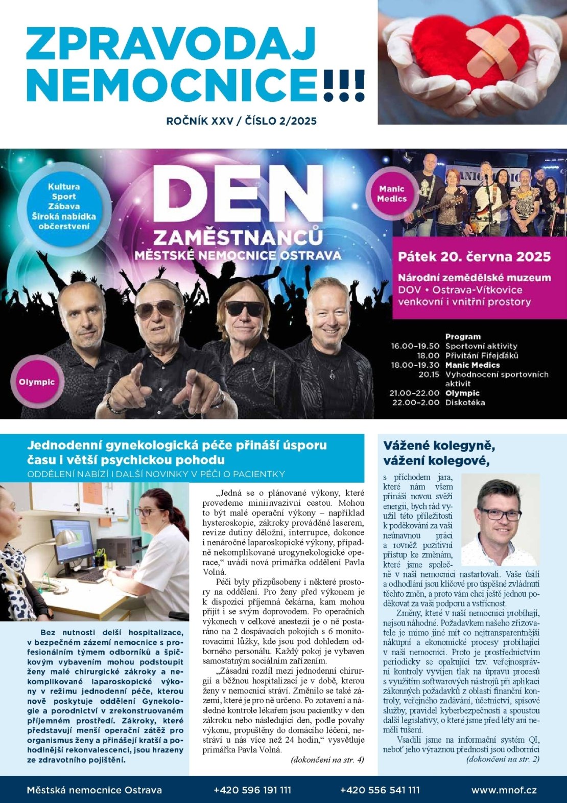 Zpravodaj nemocnice: 2/2025