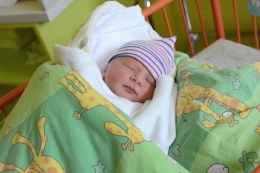 Na Nový rok přišla v porodnici Městské nemocnice na svět tři miminka