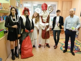 Mikulášská nadílka v Městské nemocnici