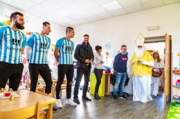 Mikulášská nadílka v Městské nemocnici