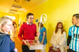 Mikulášská nadílka v Městské nemocnici