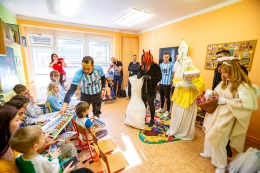 Mikulášská nadílka v Městské nemocnici