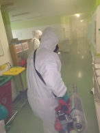 Zkušení hasiči zvládli rychle dekontaminaci tří stanic Městské nemocnice Ostrava