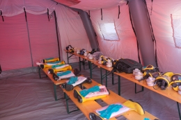 Zkušení hasiči zvládli rychle dekontaminaci tří stanic Městské nemocnice Ostrava