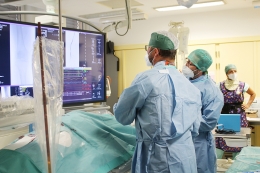 Radiologie v Městské nemocnici začala používat novou metodu ke zprůchodnění masivně kalcifikovaných tepen