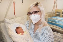 Přivítali jsme první miminko roku 2022