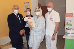 Přivítali jsme první miminko roku 2022