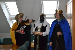 Tři králové navštívili naši nemocnici