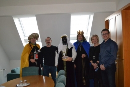 Tři králové navštívili naši nemocnici