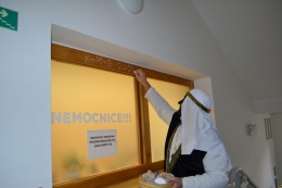 Tři králové navštívili naši nemocnici