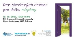 Dny otevřených center pro léčbu migrény pokračují na podzim v dalších čtyřech městech. Druhým z nich je Ostrava