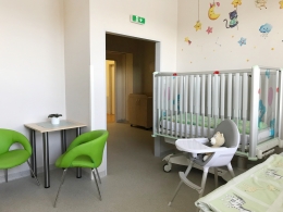 Nové nadstandardní pokoje pro malé pacienty a jejich rodiče