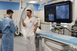 Nová angiolinka rozšířila možnosti kardiologů v MNO